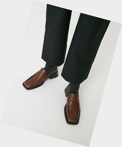Vagabond Blanca Loafers Dam Bruna | 68072-IKVM