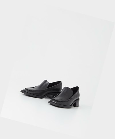 Vagabond Blanca Loafers Dam Svarta | 03928-DWHE