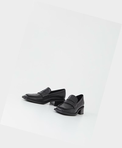 Vagabond Blanca Loafers Dam Svarta | 36184-ICHF