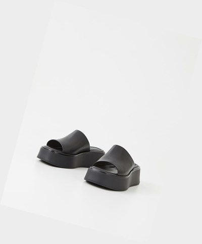 Vagabond Courtney Platå Sandaler Dam Svarta | 64385-KOUT