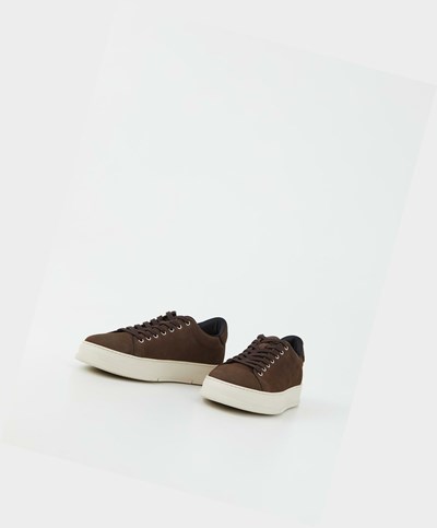 Vagabond John Sneakers Herr Mörkbruna | 97045-QXCI