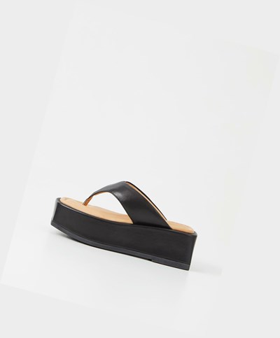 Vagabond Juno Platå Sandaler Dam Svarta | 87349-GAQZ